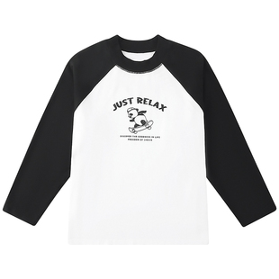 【10A撸猫棉】奕时代胖男童打底衫中大童长袖T恤抑菌内搭加肥加大