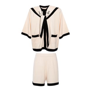 BEAST野兽派纯棉针织情侣睡衣家居服结婚生日生日礼