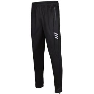 春秋冬季宽松足球训练收口跑步运动裤男长裤速干收腿小脚休闲裤子