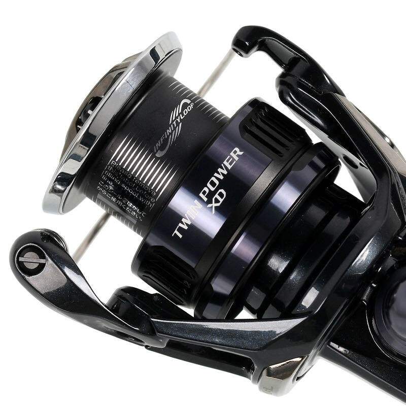 SHIMANO鱼线轮25款TWINPOWER XD纺车轮路亚海钓船钓大物强力渔轮