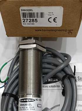 全新正品BANNER SMA30SEL光电传感器，原装未拆封