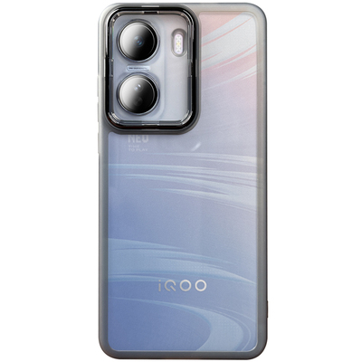 自带镜头膜适用于iqooneo11防滑手机壳新款IQOO保护套透明硅胶V2520A镜头全包NEO11防摔男女软5G情侣