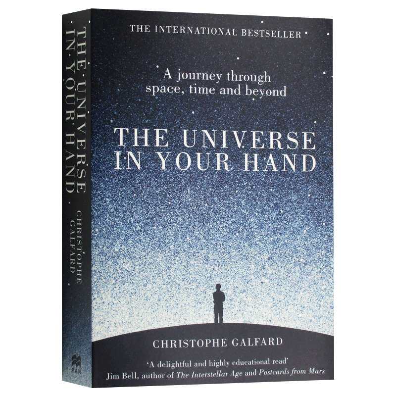 极简宇宙史 英文原版 The Universe in Your Hand 简单宇宙史 霍金 弟子 克里斯托弗 加尔法德 科普读物书籍 英文版进口原版英语书