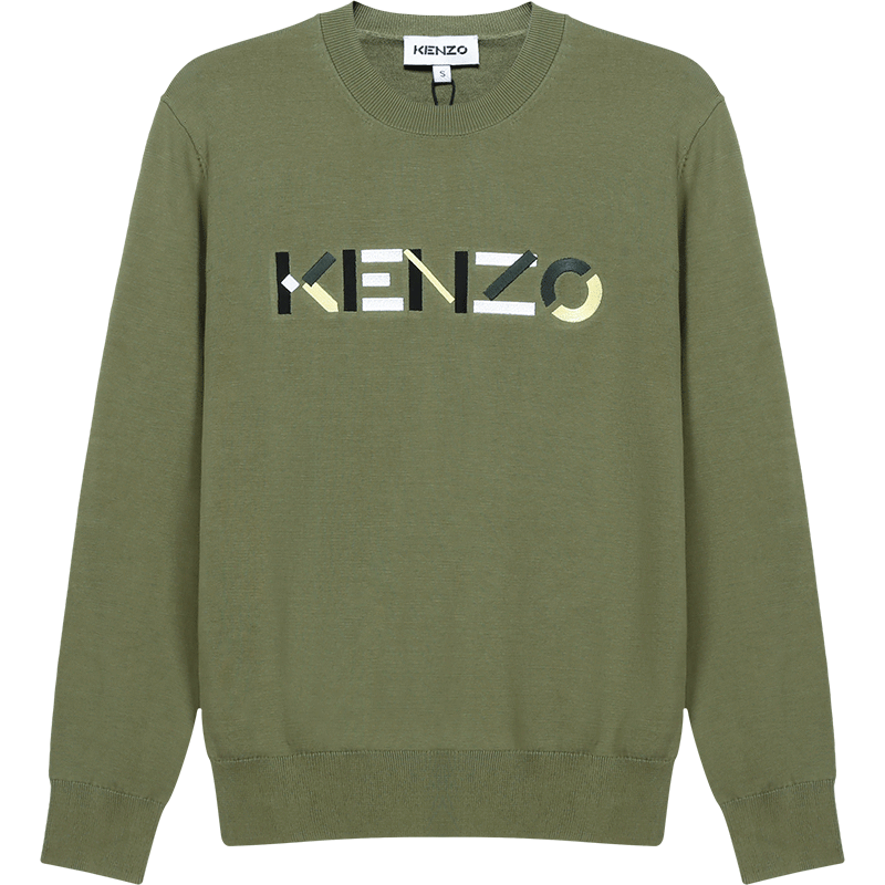 自营长袖针织衫套头衫KENZO