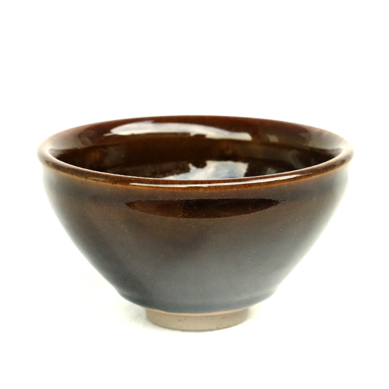 茶叶末建盏冰裂绿釉铁盏门手工杯
