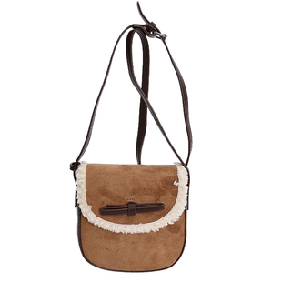 高级感复古包包女式2025新款潮秋冬麂皮绒单肩包小众通勤斜挎小包