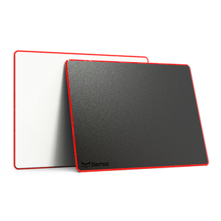 Seihoo硬质树脂鼠标垫女生男生高级电竞游戏电脑办公桌面小号防水