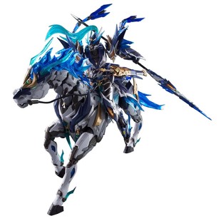 摩动核拼装赵云玉兰白龙驹带马合金骨架可动拼装模型国创礼物手办