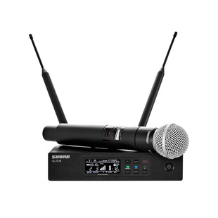 Shure舒尔QLXD24/14 SM58 BETA58A无线手持一拖一话筒户外演出