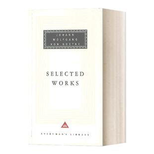 英文原版 Selected Works Sorrows Of Young Werther  Elective Affinities  Italian 歌德作品选集 Everyman精装收藏版 进口书籍