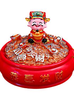 客厅财神爷财运吉祥物新年饰品