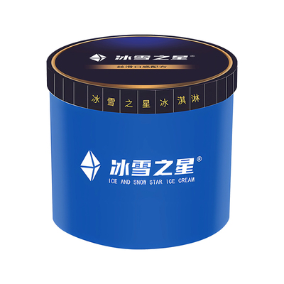 量大优惠3kg冰雪之星大桶冰淇淋