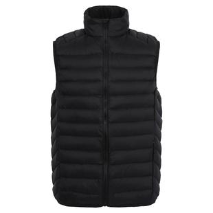 鸭鸭羽绒马夹男士外穿2024年春季新款立领休闲保暖马夹背心K