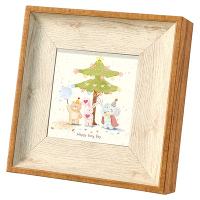 复古画框空框正方形装裱diy