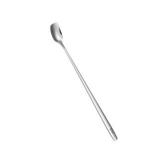 304不锈钢搅拌勺创意冰勺咖啡勺子加长甜品蜂蜜铁长柄小汤匙调料