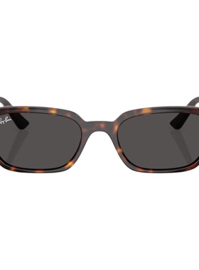RayBan雷朋新款时尚枕形潮流防晒墨镜男女同款窄框太阳镜0RB4456F