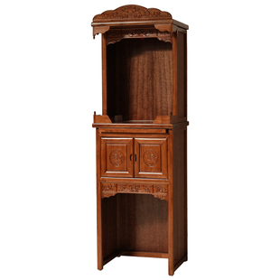 佛龛新中式立柜神台供桌家用菩萨供奉台佛像供座客厅上供一体佛柜