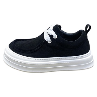 行路者时尚休闲鞋2025春秋款潮流轻便复古反毛皮增高运动休闲男鞋