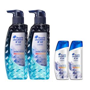 海飞丝专研洗发水去屑止痒/控油洗头膏洗发露官方正品旗舰2瓶任选