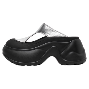 Lee Cooper厚底凉鞋女外穿2026夏季新款运动凉鞋8cm增高包头拖鞋