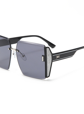 茶色墨镜女2025新款防紫外线防晒