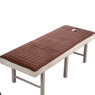 美容床垫美容院推拿按摩防滑床垫理疗养生加厚保暖床垫子带洞包邮