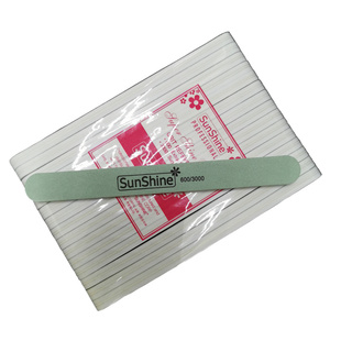 Sunshine美甲指甲打磨抛光条文玩打蜡超亮纳米指甲抛光条亮甲神器