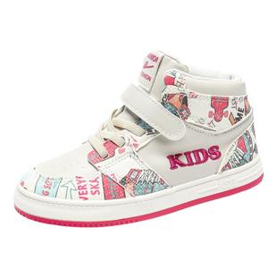 回力女童鞋秋冬2026新款软底儿童运动鞋高帮二棉鞋中大童女孩板鞋