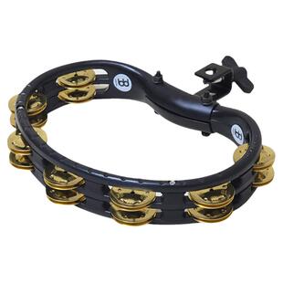 麦尔MEINL可安装手摇铃黄铜不锈钢双排铃鼓圈架子鼓镲片铃踩镲铃