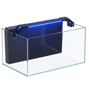 金晶超白玻璃2025新款鱼缸过滤制氧一体机背滤客厅桌面金鱼饲养缸