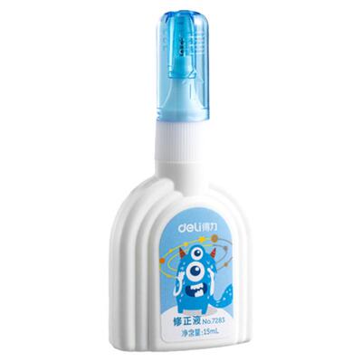 得力涂改液修正液速干学生用