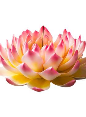 戴玉堂陶瓷莲花佛前供花摆件莲花