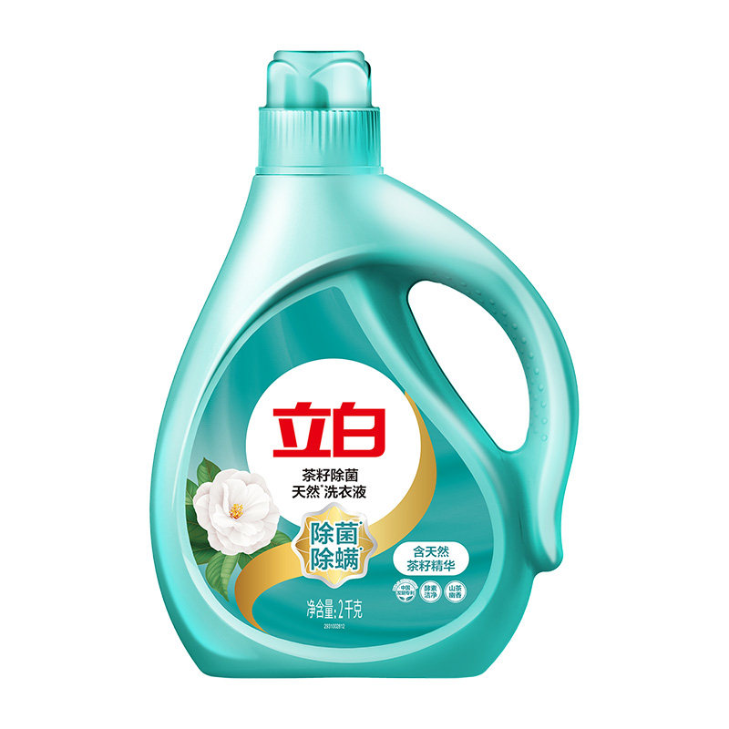 立白天然茶籽除菌洗衣液去螨虫