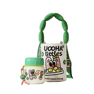 UOOHA欢乐时光宽口焖烧罐大口径316L不锈钢内胆大容量保温饭盒