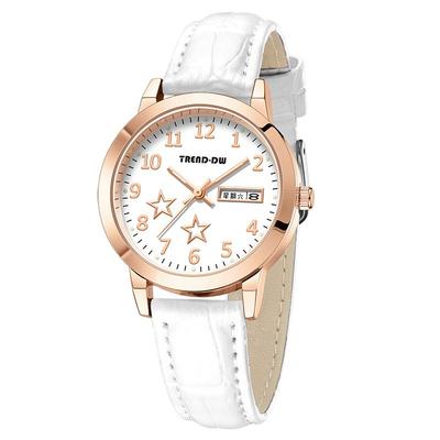 双日历手表女款中学生初高中女生