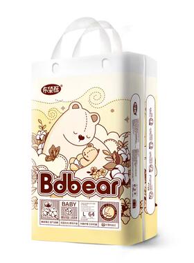 布袋熊拉拉裤Bdbear纸尿裤超薄透气干爽婴儿尿不湿宝宝学步裤旗舰