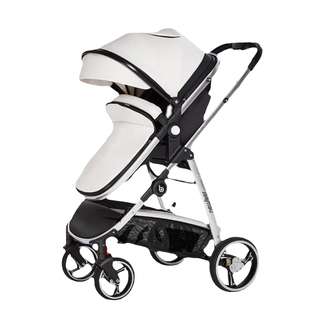 newber纽贝耳婴儿推车轻便折叠可坐躺高景观新生儿双向宝宝手推车