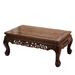 实木鸡翅小茶几飘窗茶台东北炕几中式红木炕桌榻榻米桌子地桌矮桌