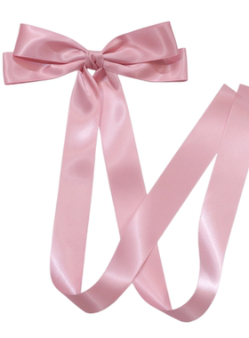 15色~超仙双层蝴蝶结长飘带发夹