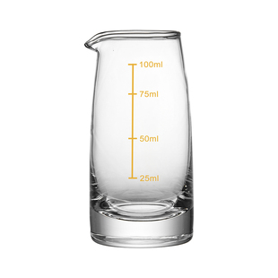 白酒分酒壶白酒杯商用套装加厚玻璃洋酒壶红酒醒酒器带刻度100ml