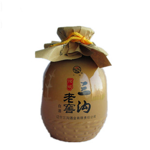 纯粮酿造三沟老窖42度6瓶×500mL整箱坛装浓香型白酒庆功礼品白酒