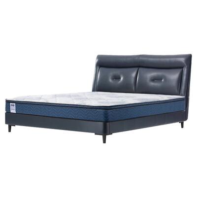 意式轻奢齐边设计皮床丝涟望月