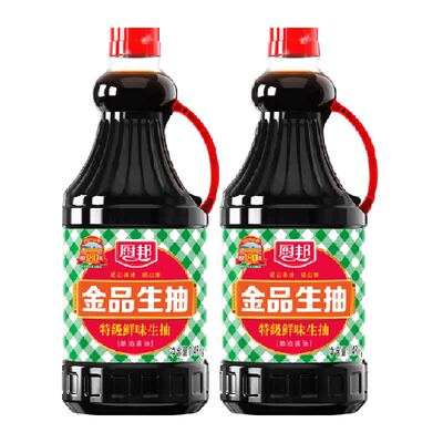 厨邦金品生抽酱油