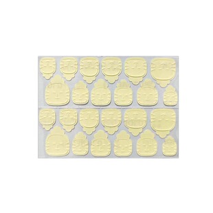 儿童穿戴甲专用果冻胶安全小孩美甲贴指甲片强力牛皮纸双面可拆卸