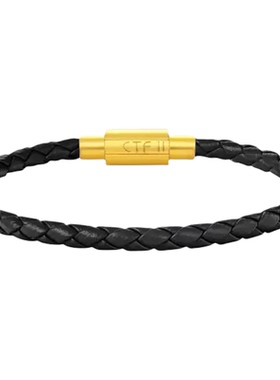 马年红色手绳皮绳手链搭配转运珠