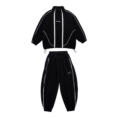 男童秋装套装2025新款中大童春秋款洋气儿童卫衣运动服酷帅时髦潮