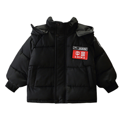 男童冬季加厚韩版羽绒棉服外套潮