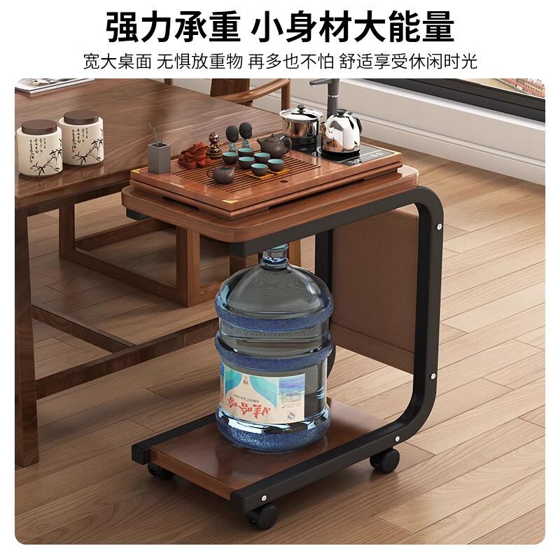 可移动小茶几小桌子客厅家用置物架简约现代小推车沙发边几床边桌