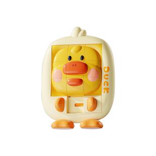 卡通3D动物华容道滑动拼图板小学逻辑空间训练九宫格儿童益智玩具