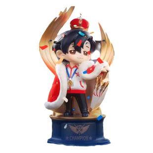 阅文好物全职高手叶修荣耀加冕Q版手办国王系列动漫周边公仔摆件